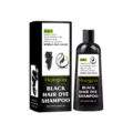 Hoegoa 3 in 1 schwarzes Haarfärbeshampoo mit Arganöl feuchtigkeitsspendende Pflege 100ml - 100ml / Schwarz