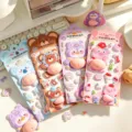 Leuke 3D dieren buik knijp stickers, zachte schuim decoratie stickers voor dagboek. - 95*217,5 mm / Koala