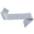 Blank silver glitter etiquette sash for DIY birthday wedding and party decorations - Silver
