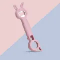 Rosa multifunktionaler Flaschenöffner im Hasen-Design, praktischer Dosenöffner Variante - Nordisches Violett