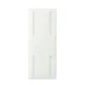 Support de multiprise autocollant fixation murale prise blanche plastique pratique - 3000 par carton / Blanc