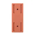 Support de multiprise fixation murale sans perçage organisateur de prise rose variante - 3000 par carton / Rose