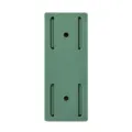 Support mural autocollant vert pour multiprise, fixation de prise sans perçage pour bureau. - 3000 par carton / Vert