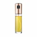 Rose gold oil spray bottle, 4x18cm glass and ABS kitchen mister for cooking and BBQ. - Rose Gold