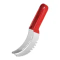 Stainless steel watermelon slicer cutter tool kitchen gadget for fast fruit slicing. - Red