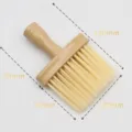 Car interior detailing brush soft bristle air vent cleaning tool for auto dust removal - Yellow