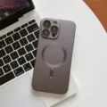 MagSafe magnetic electroplated phone case for iPhone 13 14 Pro Max grey color variant - iPhone 14 / Frosted Gray