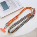 Adjustable mobile phone lanyard retro strap crossbody neck hanging rope durable versatile - Pattern #2