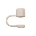 Copertura per cannuccia in silicone per tazza, tappo esagonale antipolvere riutilizzabile. - Kaki