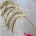 Goldene Pailletten Zweig Decor fur Neujahr und Weihnachten Floral Dekor Accessoire. - Keine Spezifikation / Gold