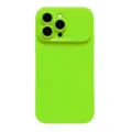 Neon gruene Fluessigsilikon matte Handyhuelle kompatibel mit iPhone 15 Pro Max 14 13 Schutzhuelle - Fluoreszierendes Grün / iPhone15pro max