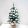 Mini künstlicher Weihnachtsbaum mit Schneebeflockung, Tischdekoration für Feiertage. - Nr. 2 60 cm Schneebedeckter dichter Weihnachtsbaum