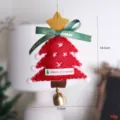 Weihnachtsbaum Anhänger Filz Weihnachtsdeko festliche Party Deko Geschenk Kunsthandwerk - Weihnachtsbaum-Filzhänger Nr. 6