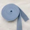 Light blue felt ribbon roll for Christmas tree bow DIY decoration and craft wrapping supply - 5cm x 5m / Light Blue