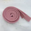 Pink thickened felt ribbon roll for DIY crafts and Christmas tree bow decoration. - 3cmx2m / Dusky Pink