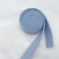 Thickened felt ribbon for Christmas tree bow DIY decoration, soft craft fabric roll. - 3cmx2m / Light Blue