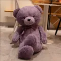 Orsacchiotto viola peluche animale imbottito, dolce bambola morbida abbraccio per regalo. - 90 cm / 1 kg / Viola