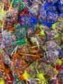 Colorful scented organza sachet bags filled with fragrance stones for home fresh air. - Mixed Floral Scent