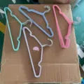 Metalen kledinghangers voor volwassenen antislip stevige set gekleurde varianten - Noords Blauw