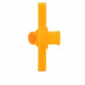 Orange plastic sealing clip for food snack bags kitchen moisture proof food storage tool - Yellow