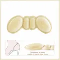 Beige thick heel cushion pad for shoes anti friction protection insert high heels women - Thick 6mm / Apricot