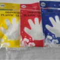 Gants en plastique jetables 100pcs transparents de qualite alimentaire PE pour cuisine - Lot de 100 pièces / Transparent