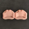 Cuscinetto avampiede in silicone traspirante versione larga color pelle per scarpe gel - Vestibilità ampia / Colore pelle