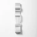Grey adjustable luggage strap suitcase packing belt travel fixing strap for bags - Gray