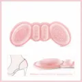 Thick pink high heel grip cushion insert for oversized shoes, anti-slip foot protection pads. - Thick 6mm / Pink