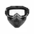 Harley tactical mask integrated goggles dustproof windproof motorcycle riding protective gear - Clear Lens