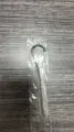 Stainless steel tongue scraper oral hygiene cleaner fresh breath metal tongue tool set - Bag Packaging / Silver