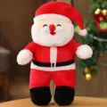 Weihnachtsmann Plüschtier Kuscheltiere weiche Kissen Weihnachtsdeko Geschenk für Kinder - Blinzeln Augen / 25cm