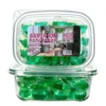 Silver ion nano cleaning beads for pipe deodorization, floor and washing machine cleaning, 50pcs - 30 Capsules Pack / Green