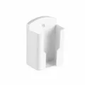 Wall mounted white remote control holder storage box for air conditioner TV single pack - High-Quality Buckle Style / White