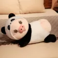 Lindo dibujo animado panda cerdo de peluche suave animal relleno almohada muñeca regalo - Panda - Cerdo / 45 cm / 0,38 kg