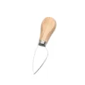 RVS kaasmes met houten handvat botermesje voor keuken bakgereedschap en kaasaccessoire - Puntig kaasmes