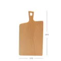Wooden cutting board for kitchen beech wood chopping board with hanging hole 36x19cm SKU - 36*19cm