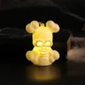 Κερί LED νεκροκεφαλή Halloween για ατμοσφαιρική διακόσμηση τρομακτικού πάρτι - Στυλ Κρεμαστού Κρανίου