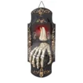 Timbre de Halloween aterrador con mano de esqueleto para decorar casas encantadas espeluznantes. - Ghost hand spray doorbell