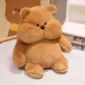 Simpatico orsetto marrone peluche morbido animale imbottito cuscino decorazione camera - Teddy Bear / 23cm