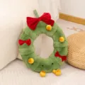 Jouet en peluche de couronne d'arbre de noel style ins jolie poupee farcie cadeau. - Guirlande de Noël 44cm