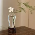 Transparente Glasvase Zen Heimdekoration hydroponische Blumenanordnung Behälter Tisch - Stil A