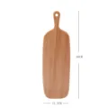 Wooden Beech Wood Cutting Board for Kitchen Fruit Bread Sushi 40x12.5cm Household - 40*12.5cm