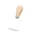 Edelstahl Käsemesser mit Holzgriff, Buttermesser zum Backen, Brot- und Pizzastreichwerkzeug. - Käseschaufel