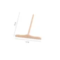 Wooden crepe spreader pancake rake T-shaped kitchen tool for making delicious breakfast pancakes. - Beech Wood Wave Crepe Spreader