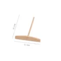 Natural wooden crepe spreader pancake batter rake kitchen cooking tool 19.5x12.5cm gadget - Beech Wood Small Crepe Spreader