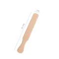 Wooden crepe spreader pancake batter paddle kitchen cooking tool wooden spatula 29.5cm - Beechwood Flat Scraper