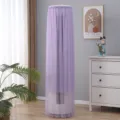 Vertical circular air conditioner dust cover purple mesh elegant home decor protection cover - Zu'an Purple