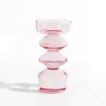 Creative pink glass bubble vase aesthetic decorative ornament for home living room dining table. - Eternal Pink