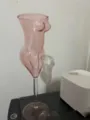 Einzigartiges Rosa Weiblicher Koerper Weinglas Kreative Frau Form Kelch Bar Glasware - Rosa